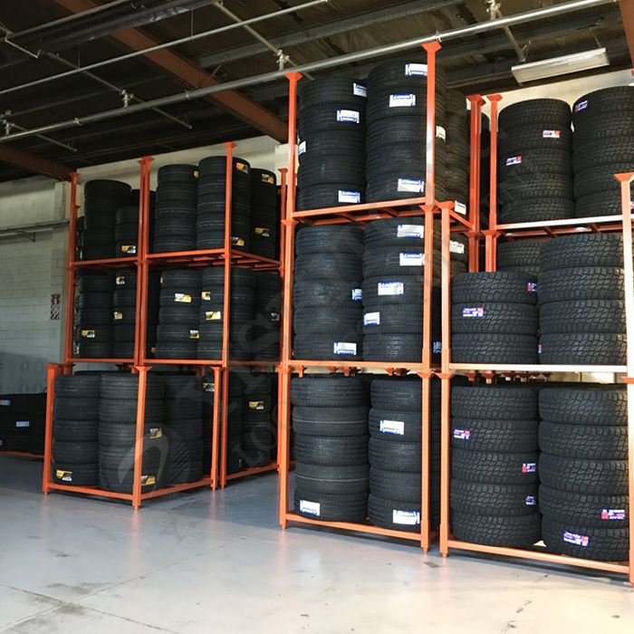 Portable Tire Racks